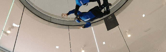 The Amazing Sensation of  Flying. Indoor skydiving